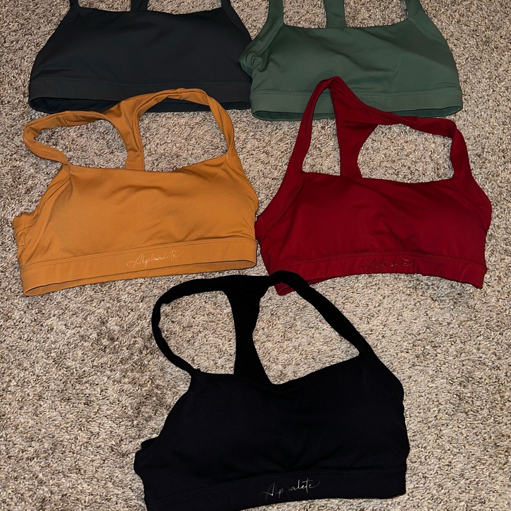 Alphalete sports bra bundle